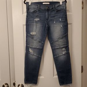 Kancan Moto Skinny Jeans